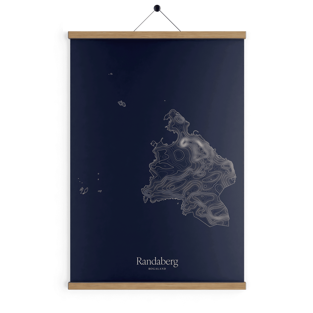 Randaberg kotekart - Vinternatt
