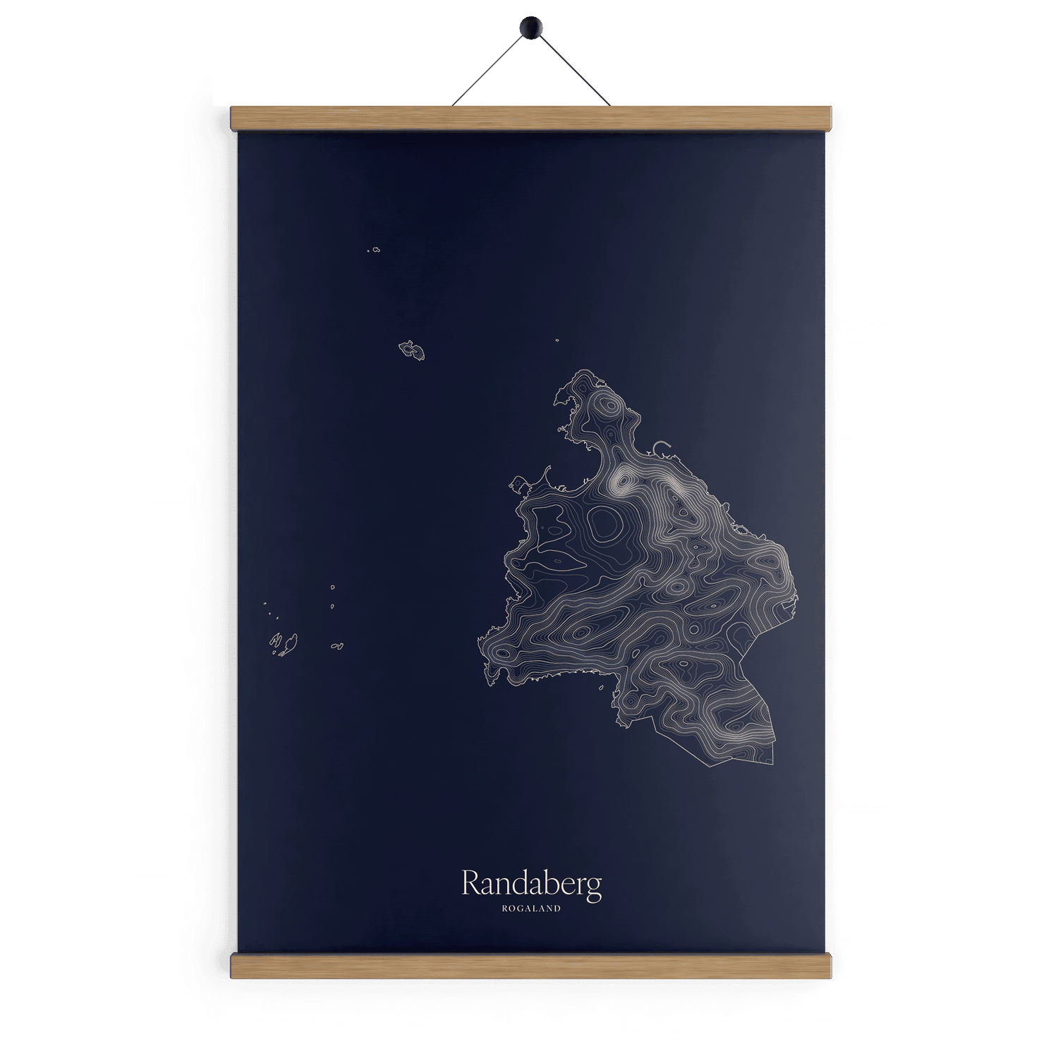 Randaberg kotekart - Vinternatt