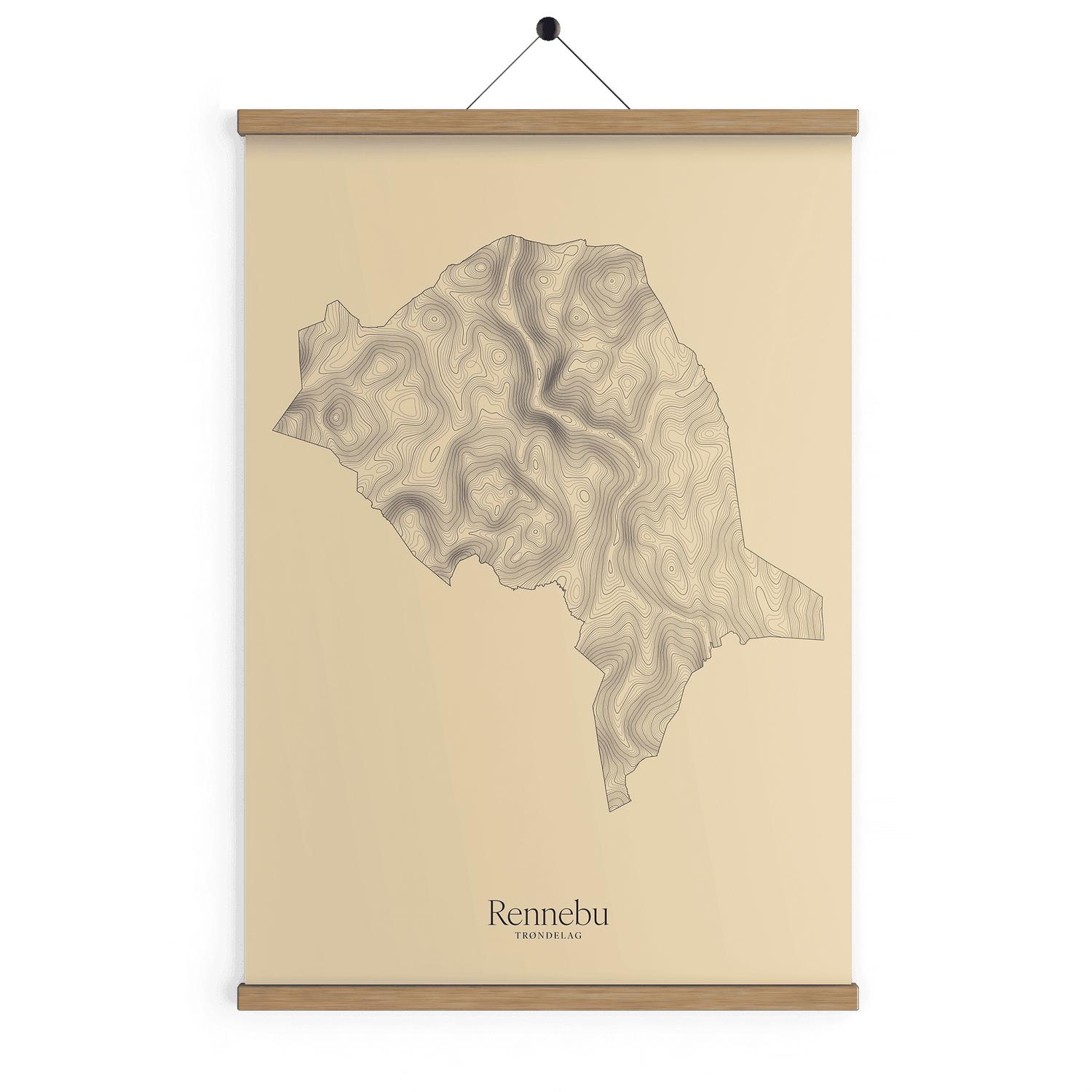 Rennebu kotekart - Sandstein