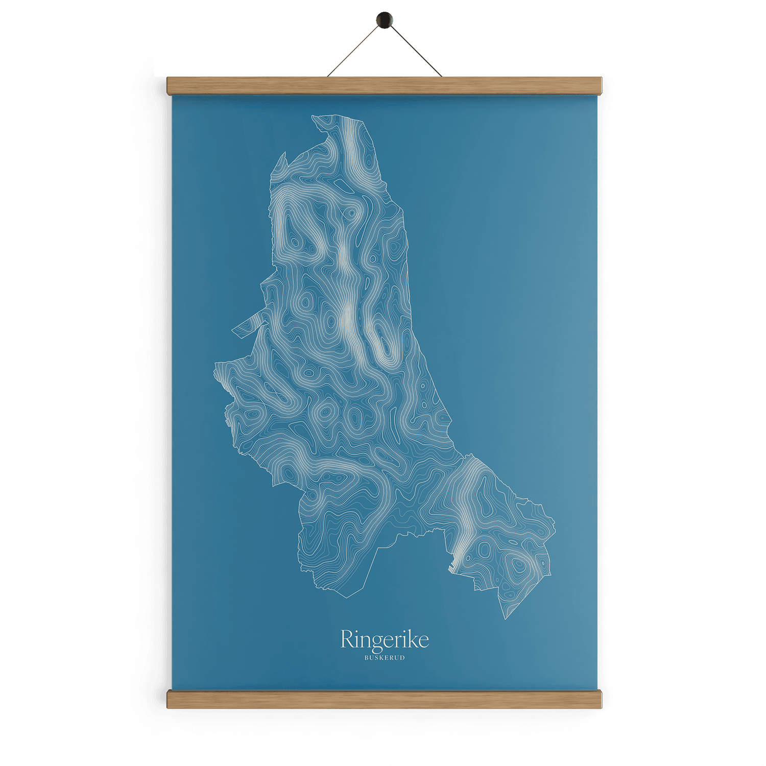 Ringerike kotekart - Himmelblå