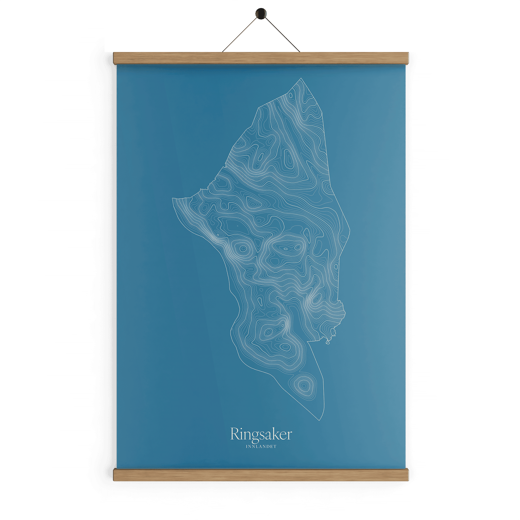 Ringsaker kotekart - Himmelblå
