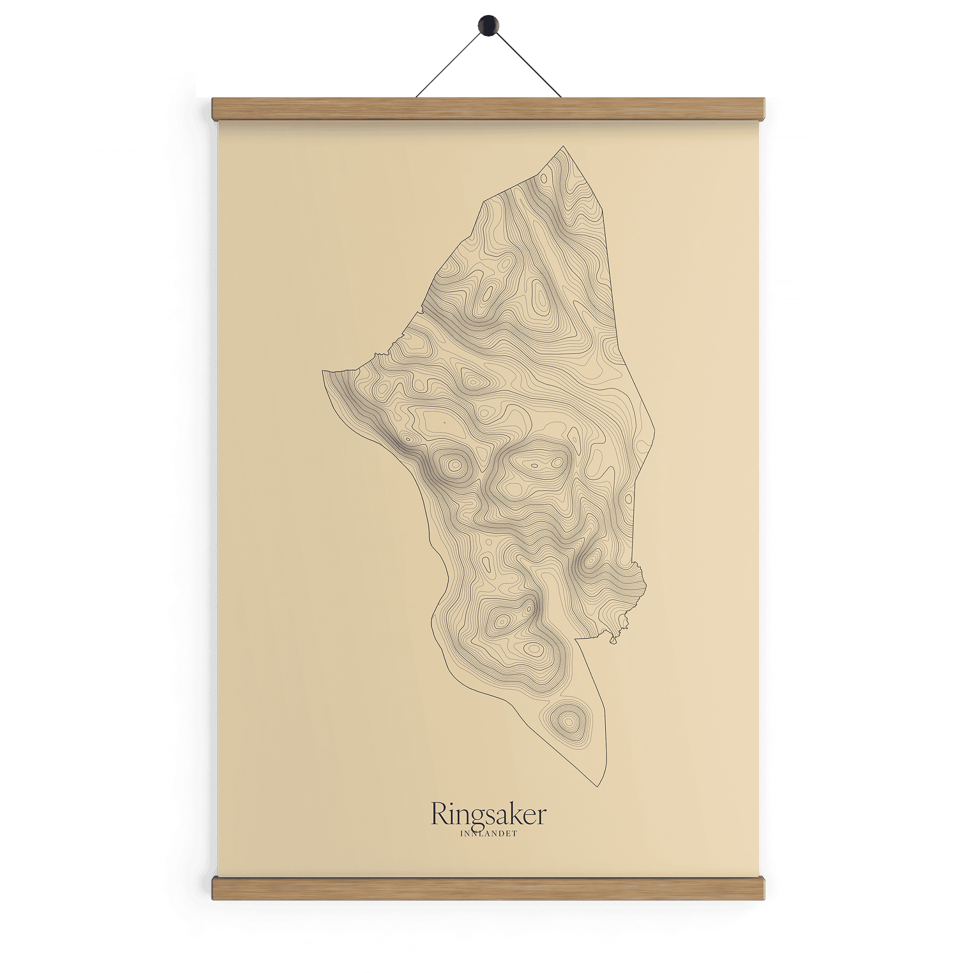 Ringsaker kotekart - Sandstein