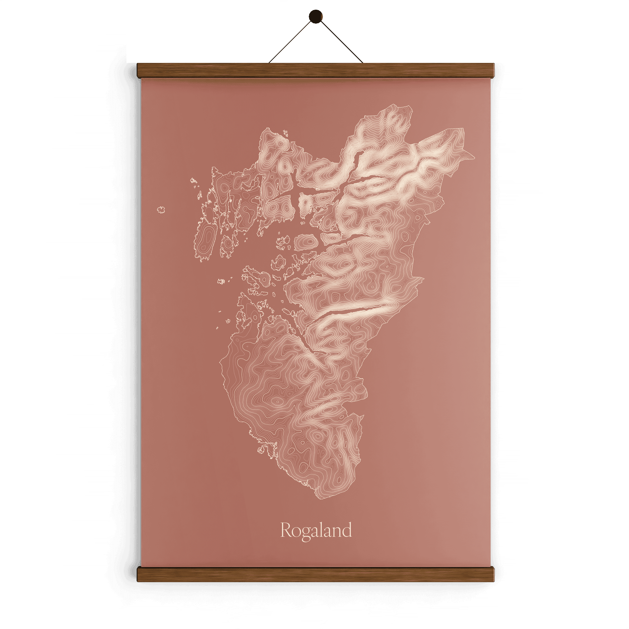 Rogaland - Rustrød