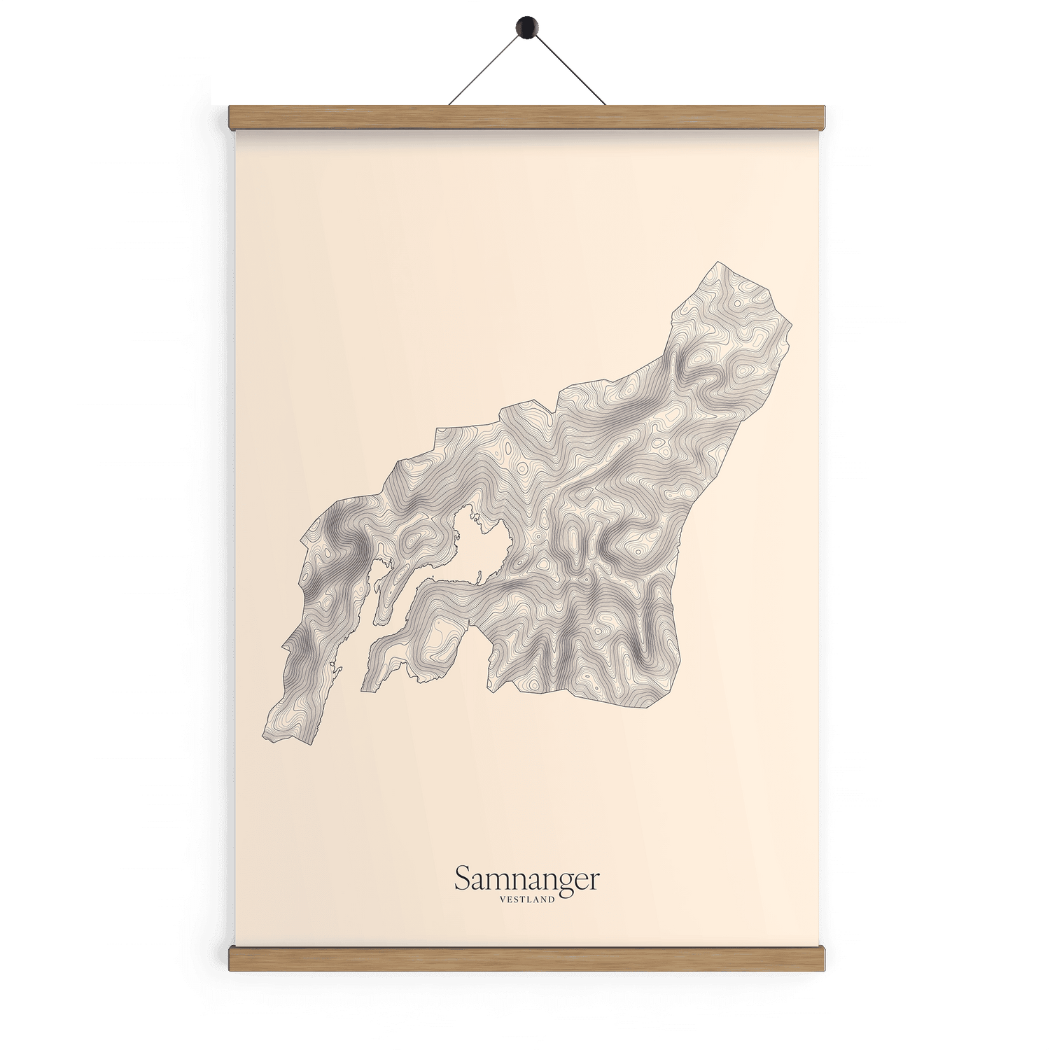 Samnanger kotekart - Bomull