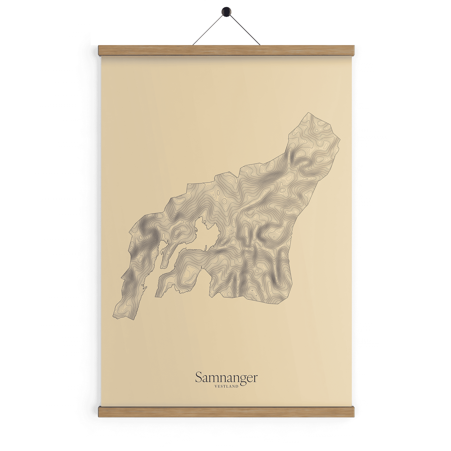 Samnanger kotekart - Sandstein