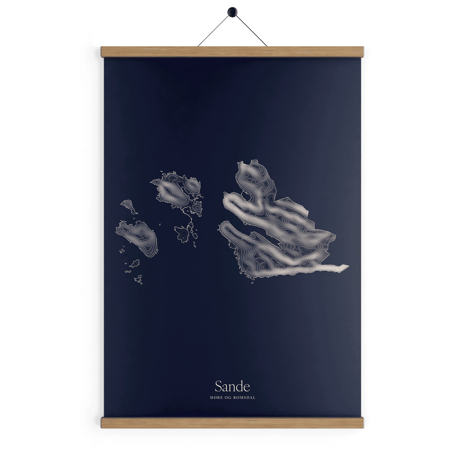 Sande kotekart - Vinternatt