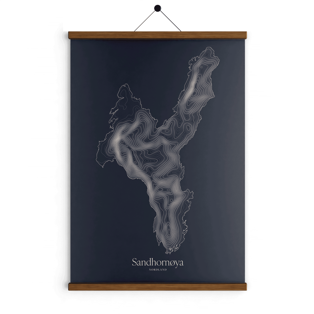 Sandhornøya - Vinternatt