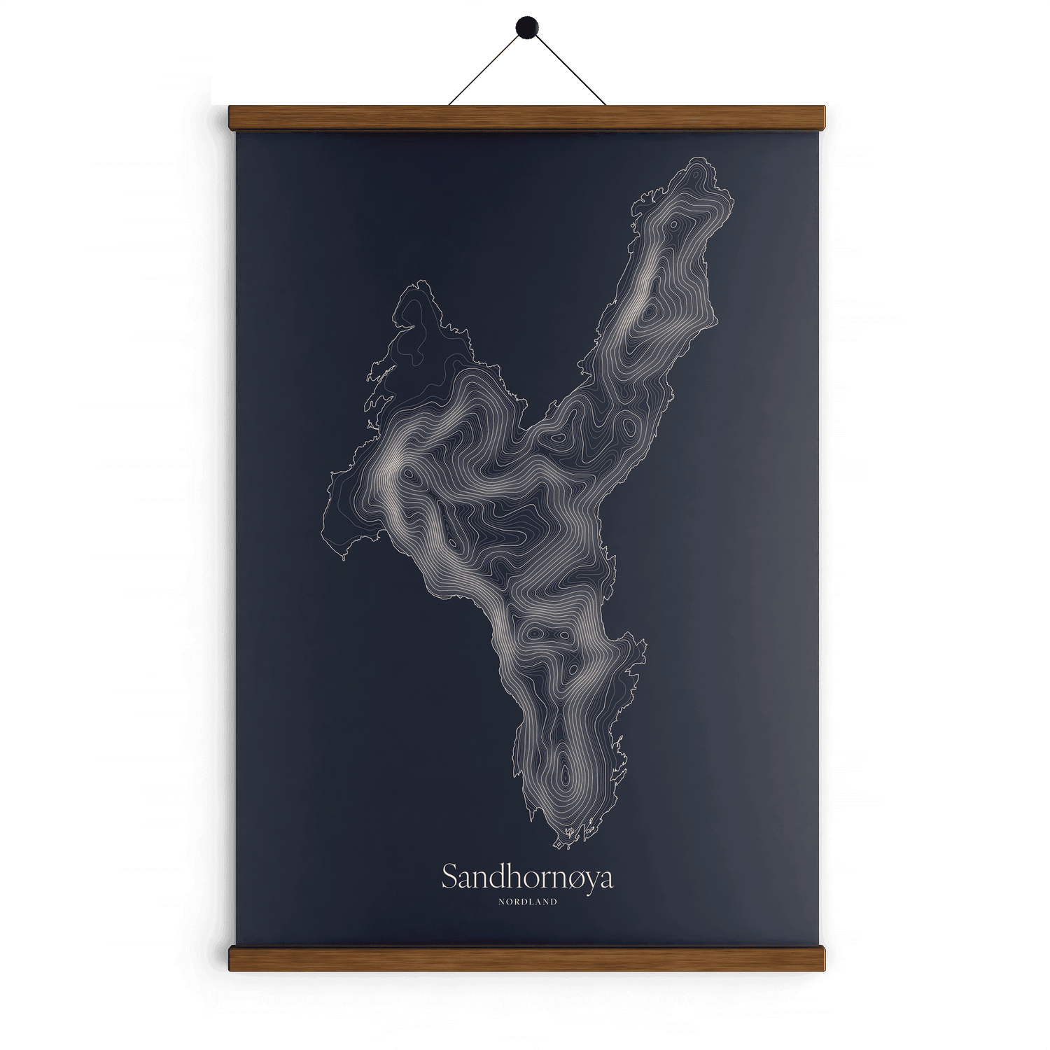 Sandhornøya - Vinternatt