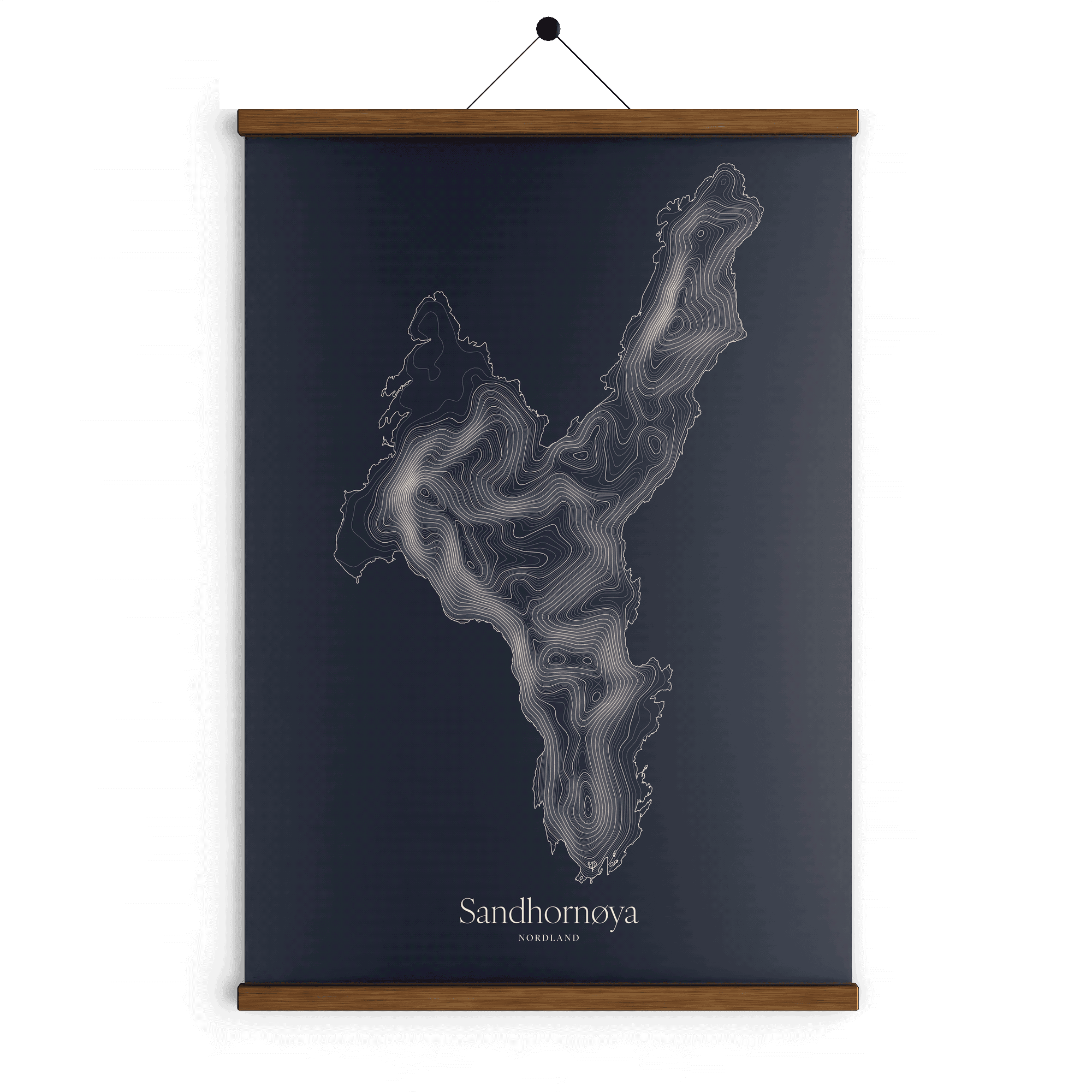 Sandhornøya - Vinternatt