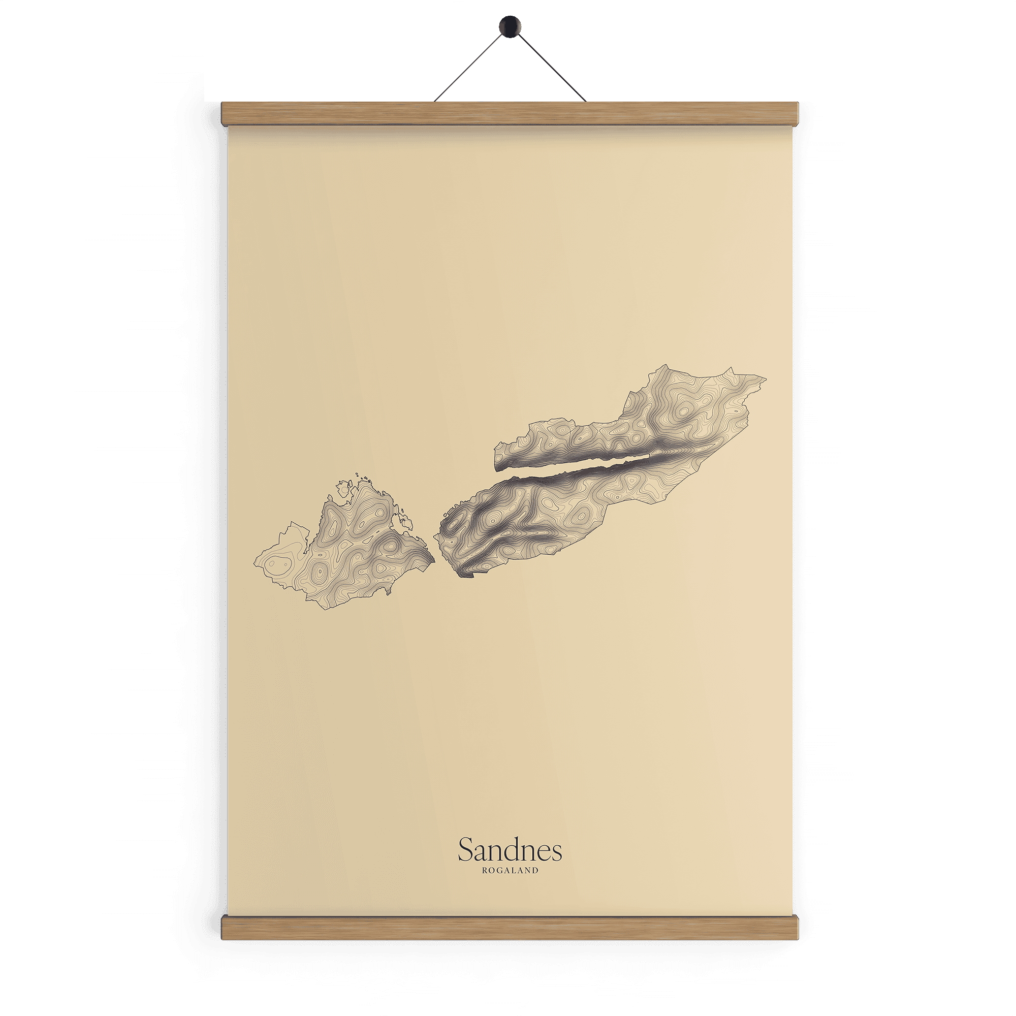 Sandnes kotekart - Sandstein