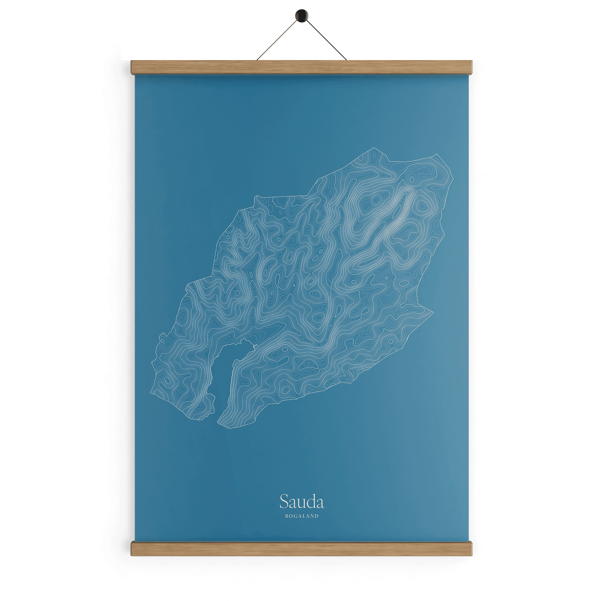 Sauda kotekart - Himmelblå