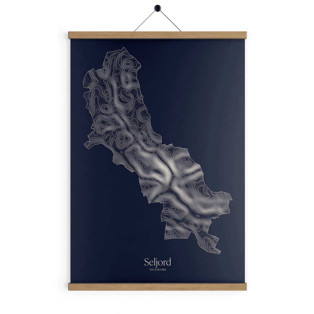 Seljord kotekart - Vinternatt