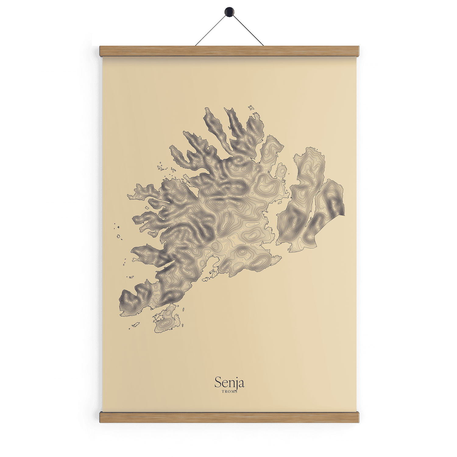 Senja kotekart - Sandstein