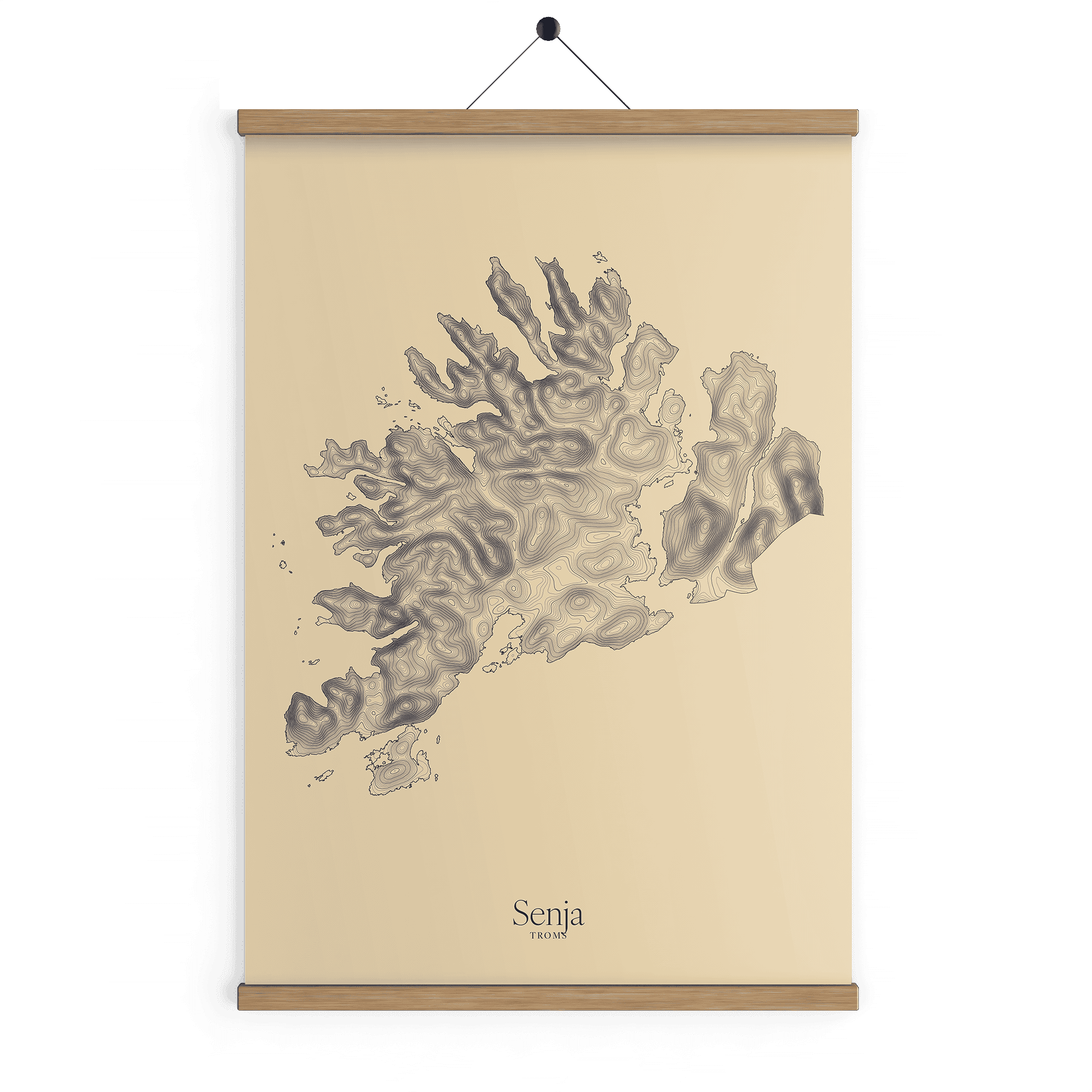 Senja kotekart - Sandstein