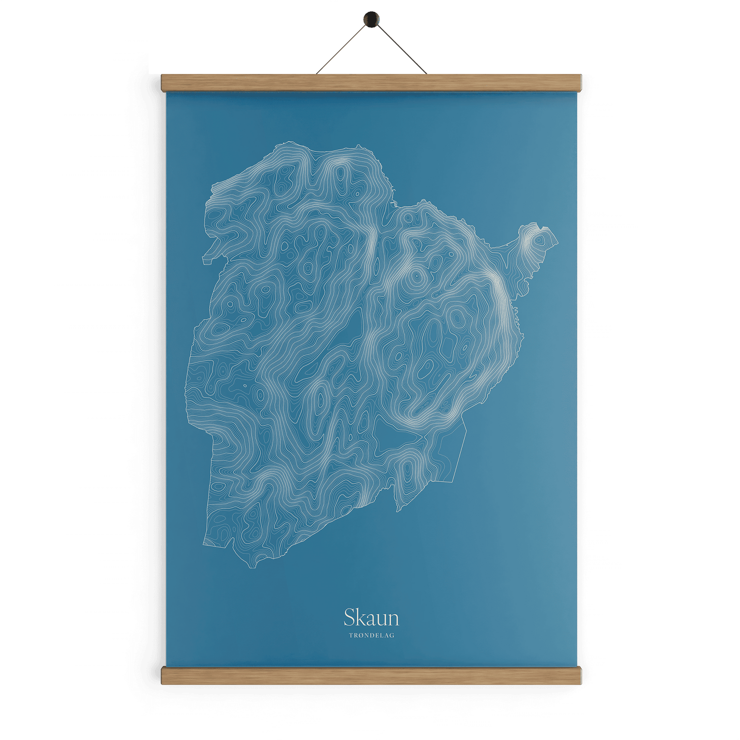 Skaun kotekart - Himmelblå