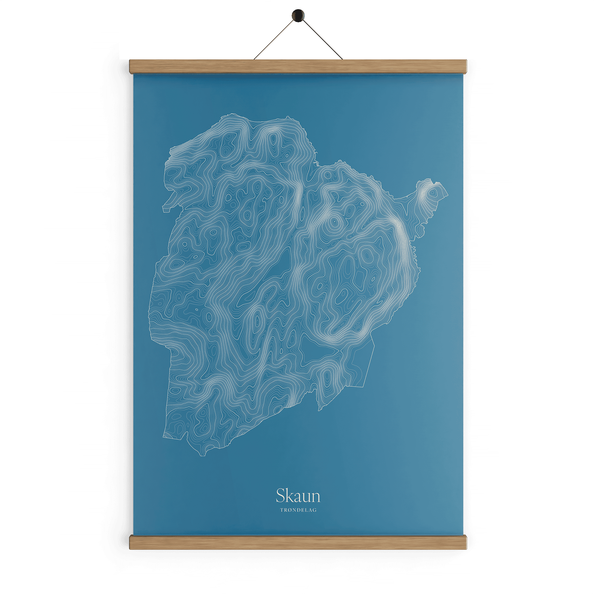 Skaun kotekart - Himmelblå