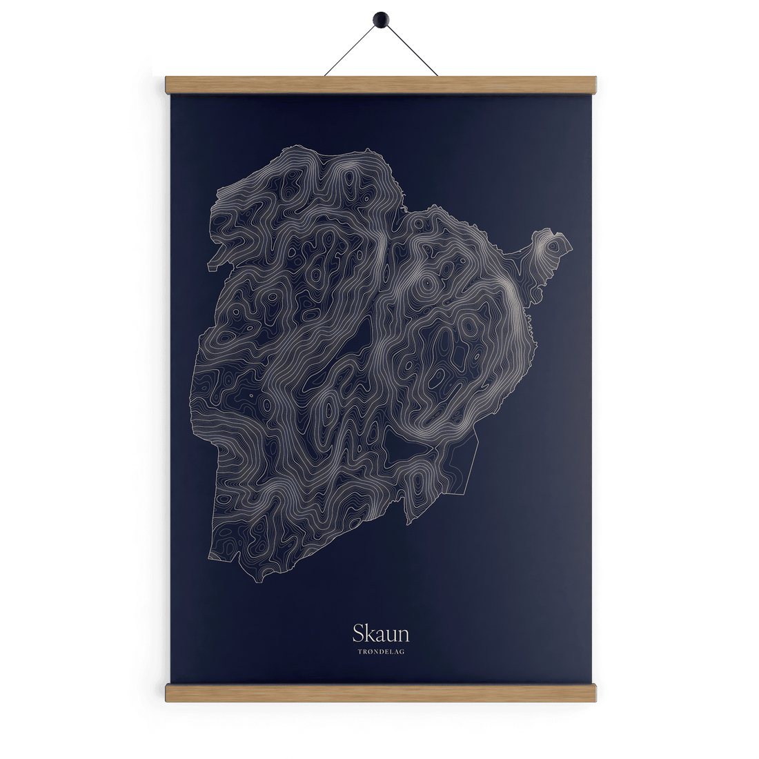 Skaun kotekart - Vinternatt