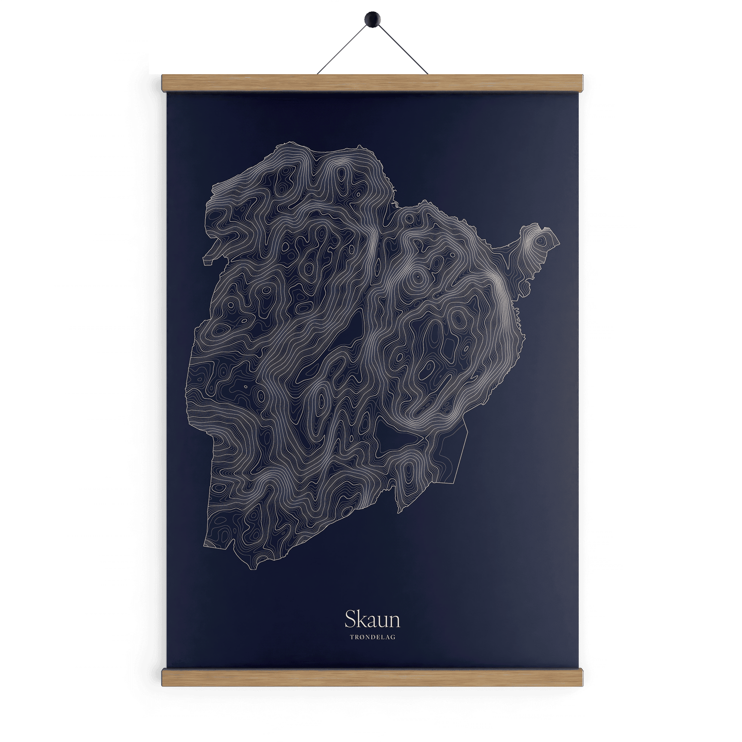 Skaun kotekart - Vinternatt