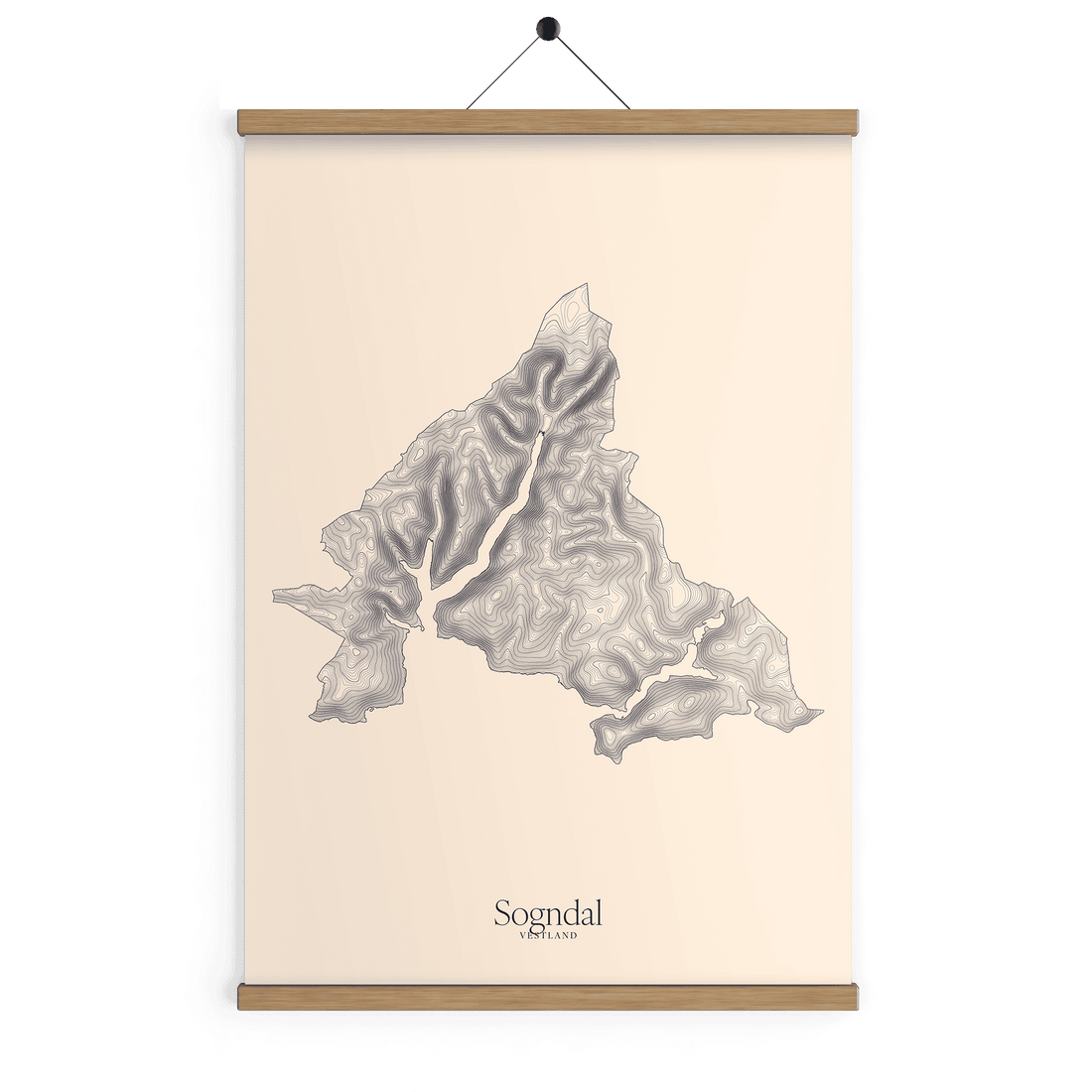 Sogndal kotekart - Bomull