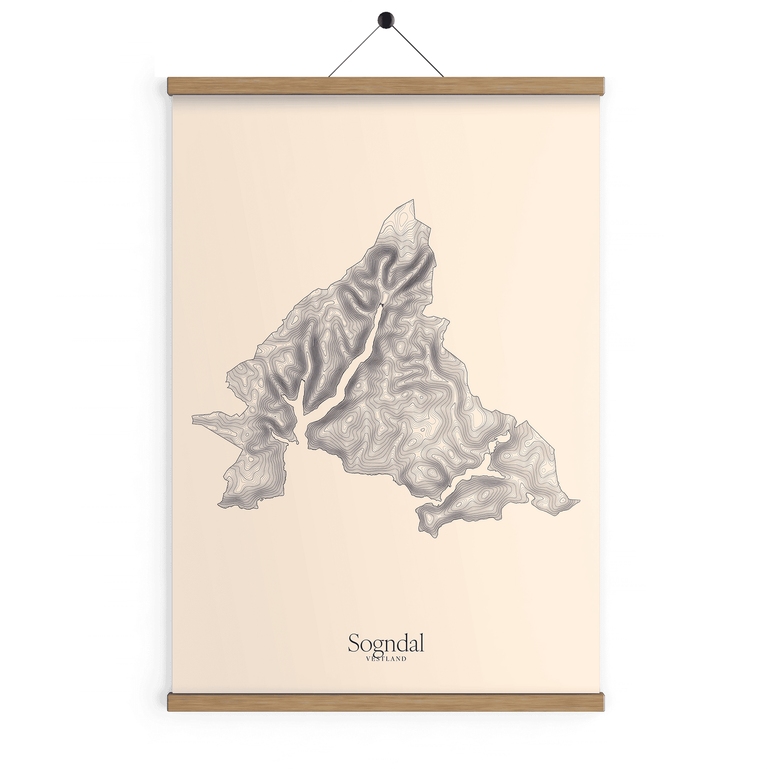 Sogndal kotekart - Bomull