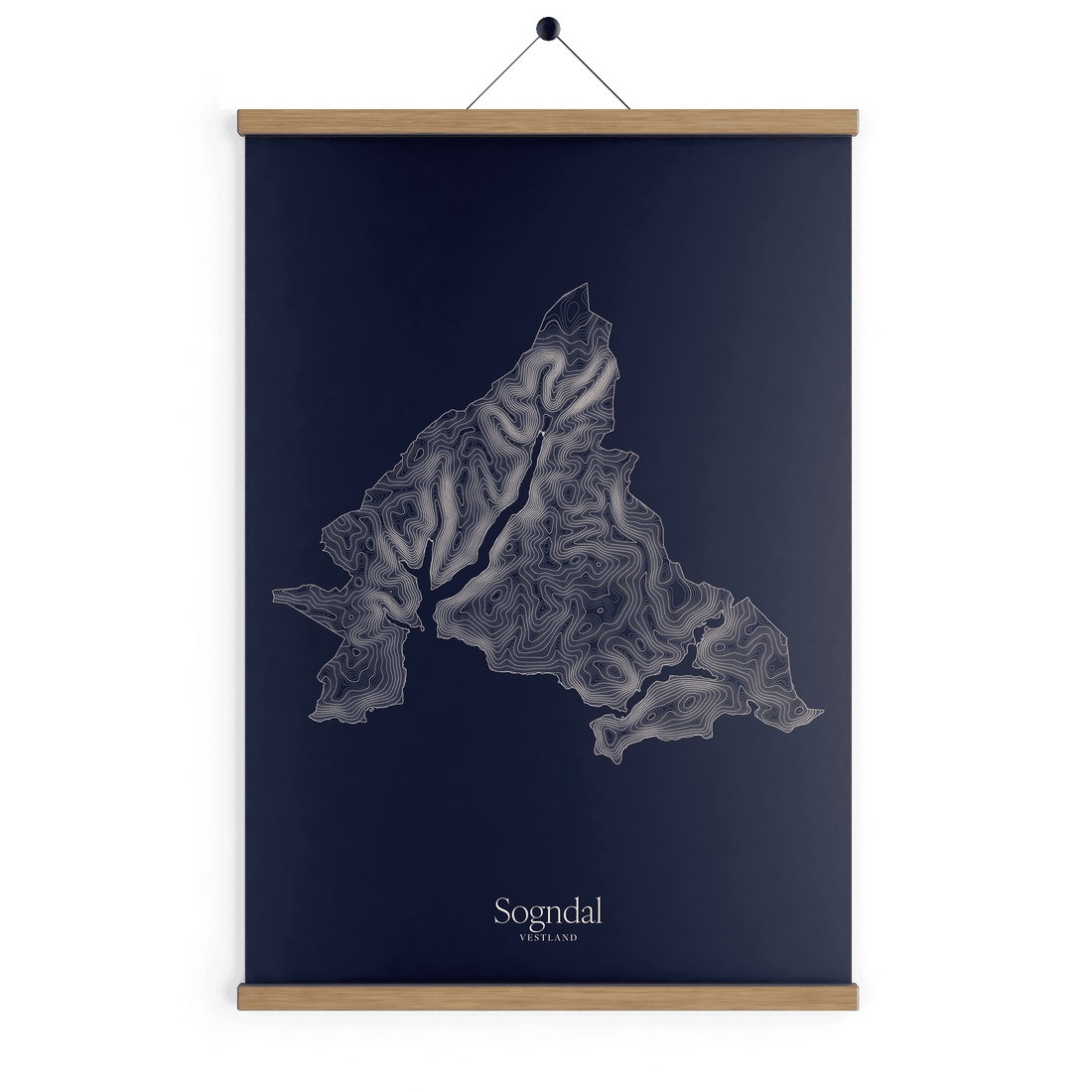 Sogndal kotekart - Vinternatt