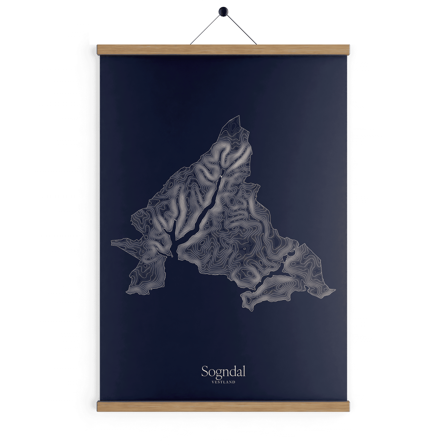 Sogndal kotekart - Vinternatt