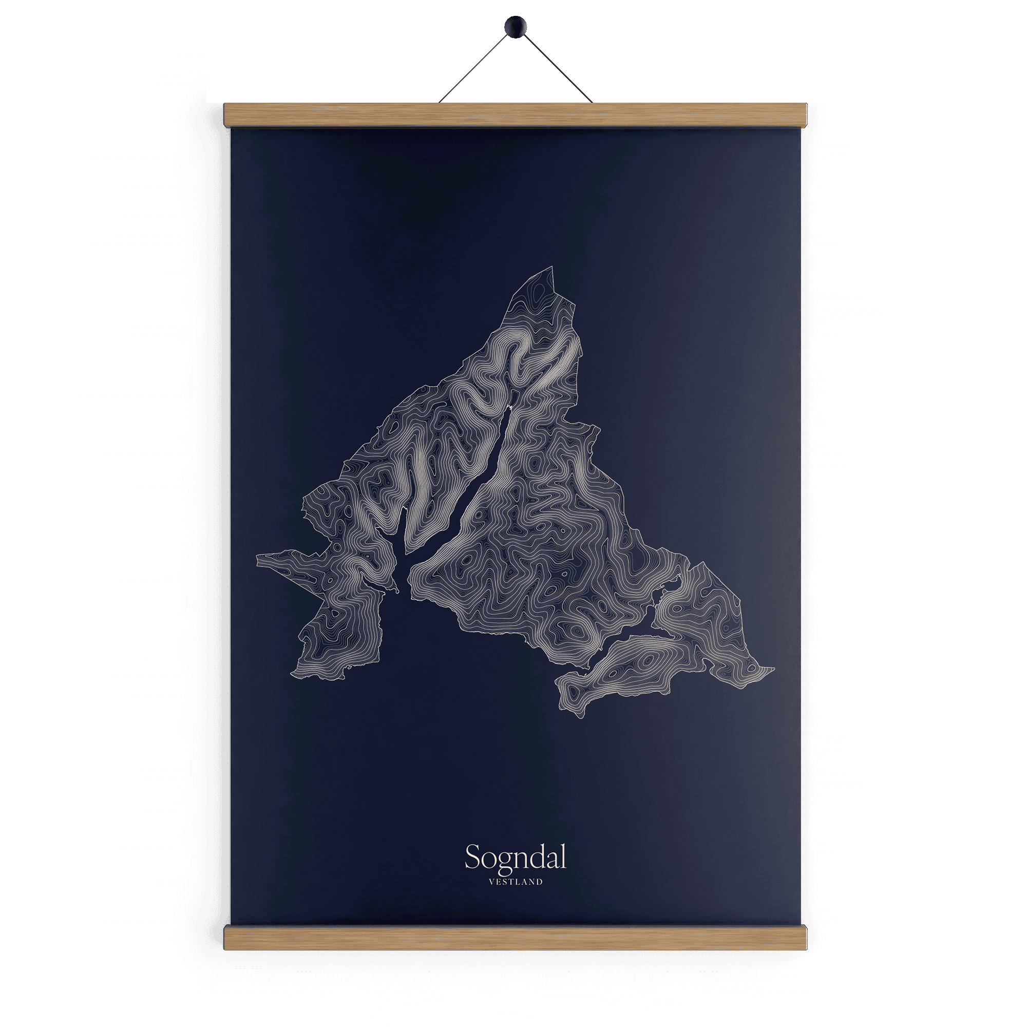 Sogndal kotekart - Vinternatt