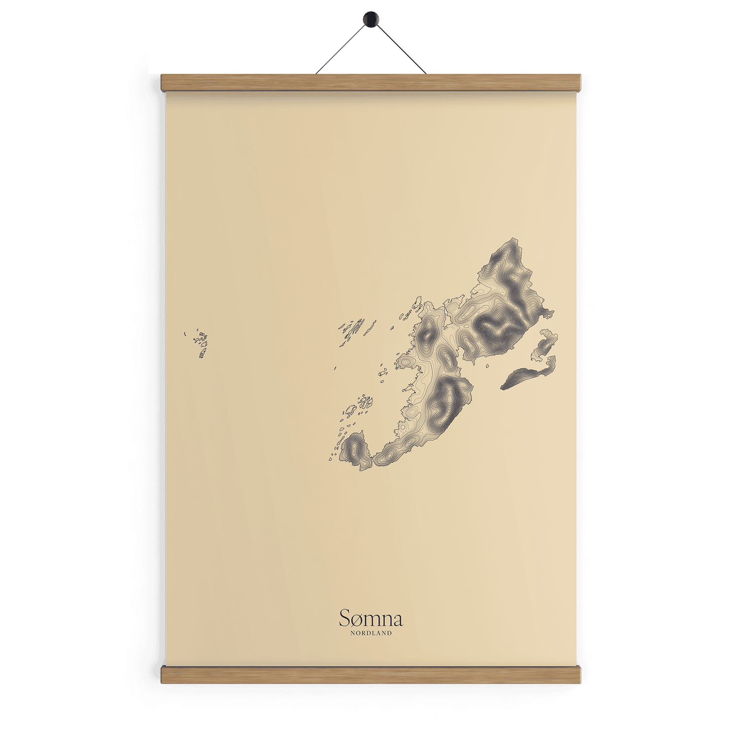 Sømna kotekart - Sandstein