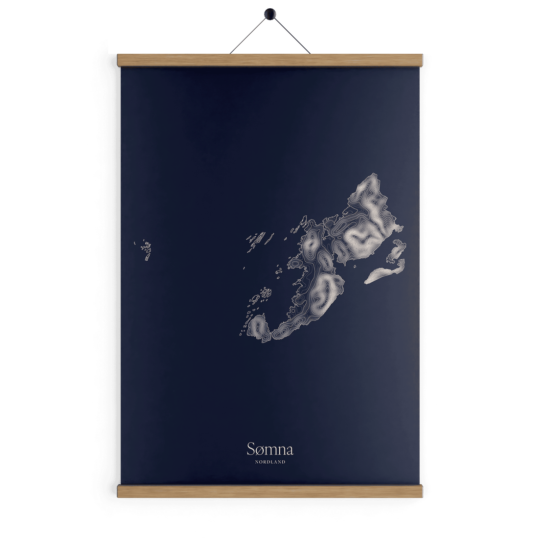Sømna kotekart - Vinternatt