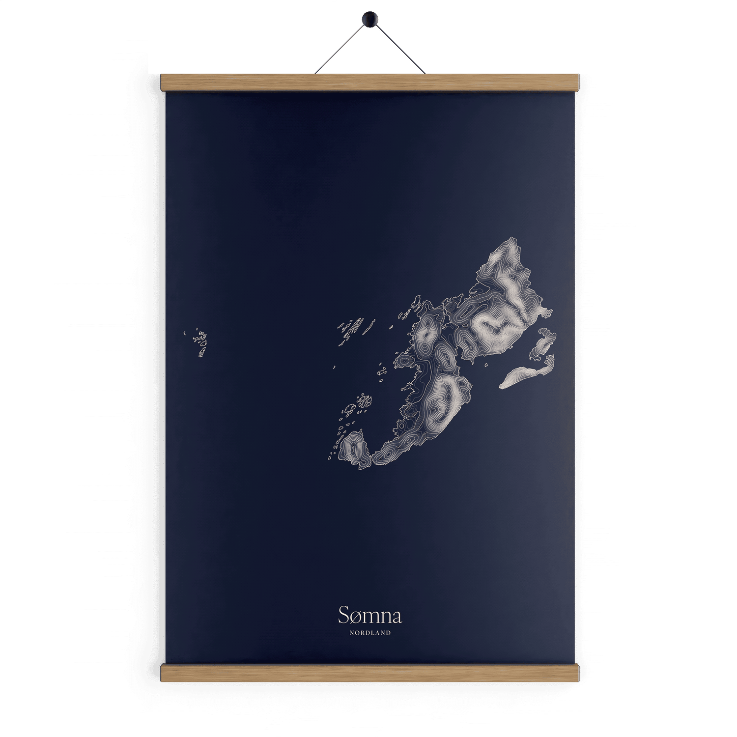 Sømna kotekart - Vinternatt