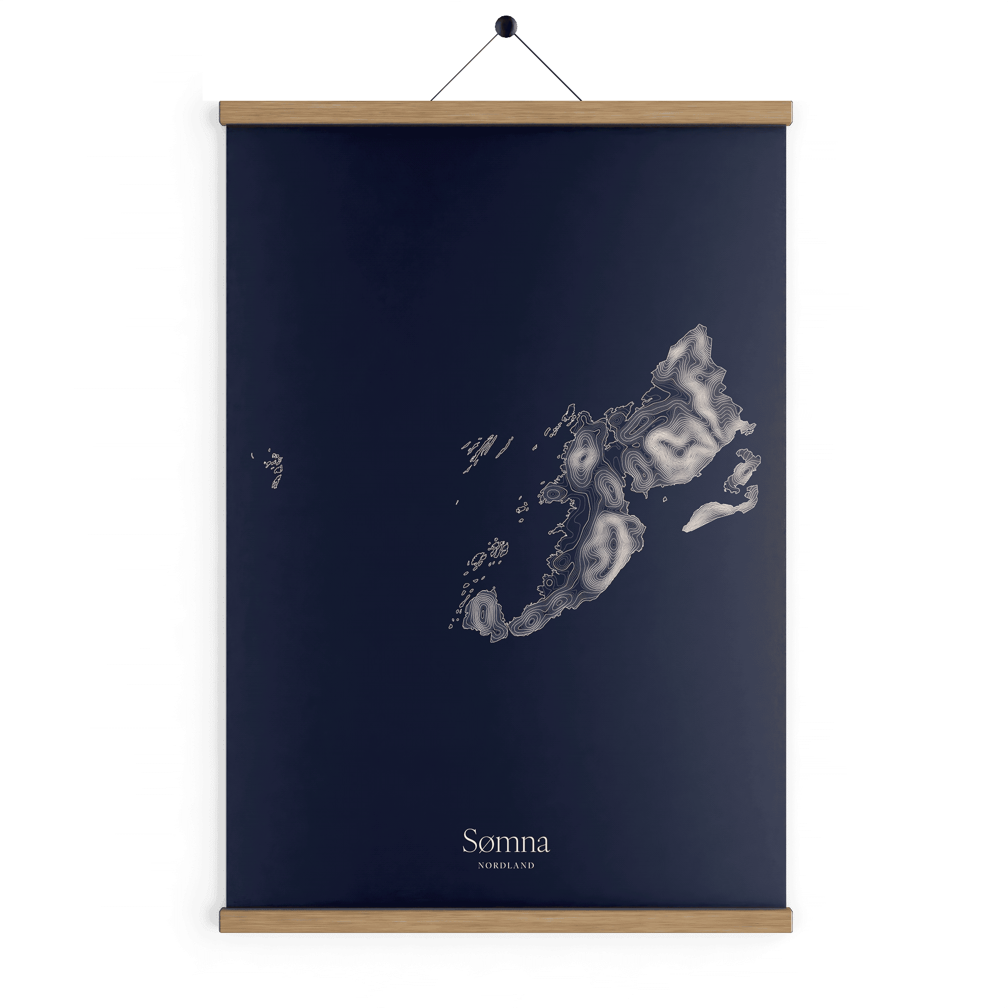 Sømna kotekart - Vinternatt