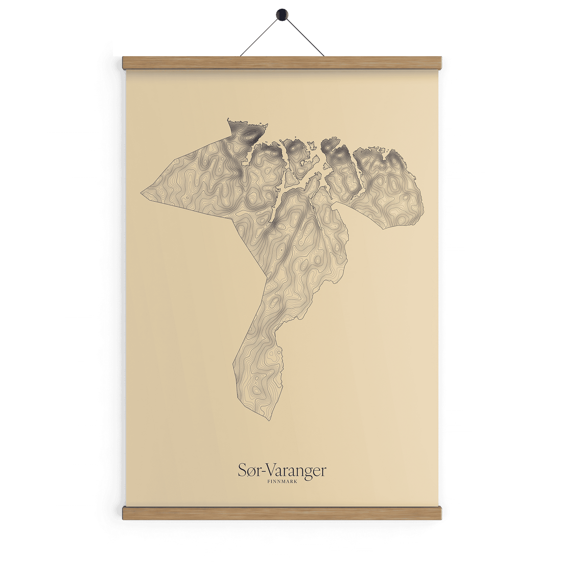 Sør-Varanger kotekart - Sandstein