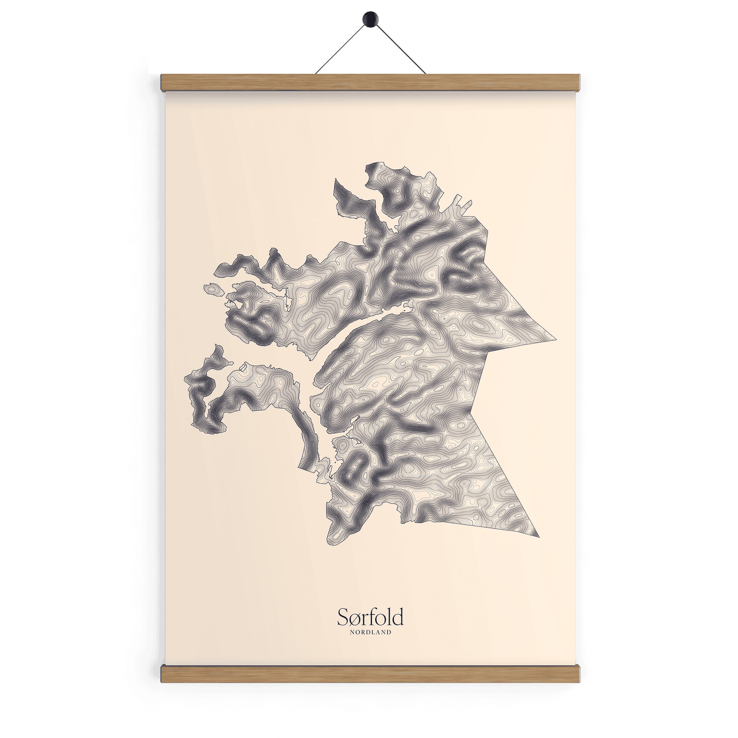 Sørfold kotekart - Bomull