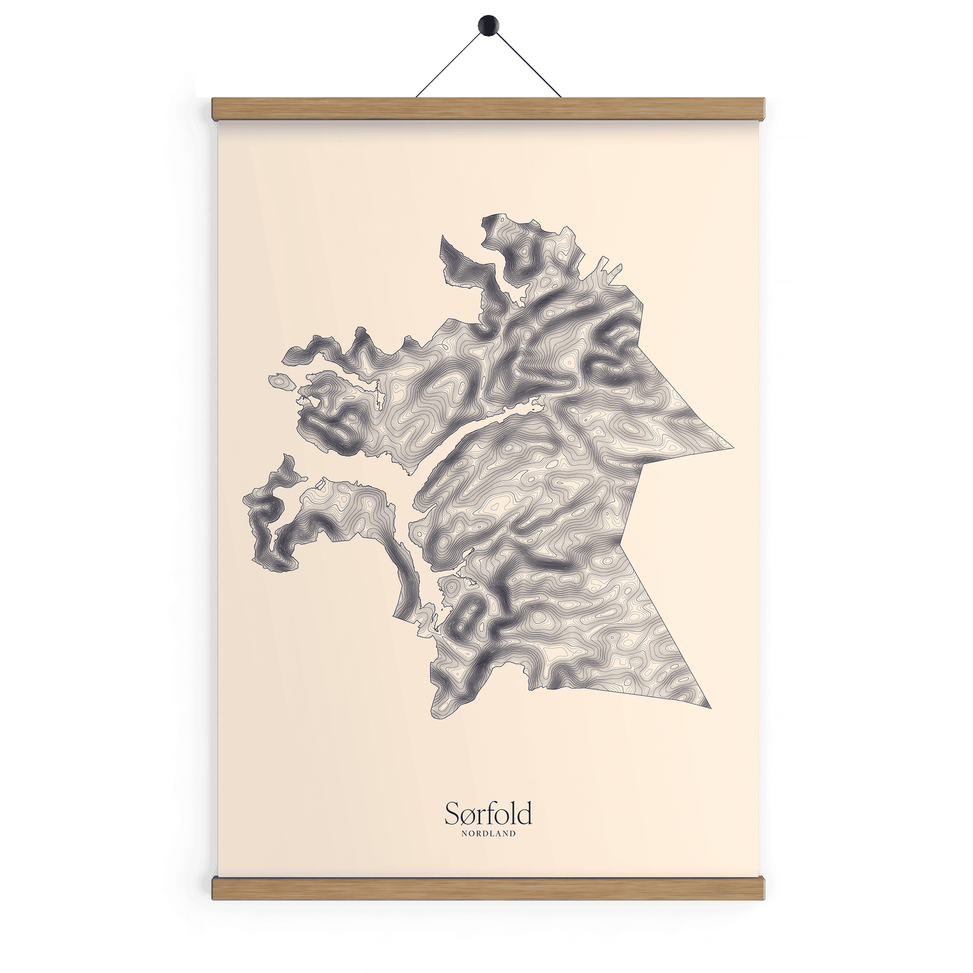 Sørfold kotekart - Bomull