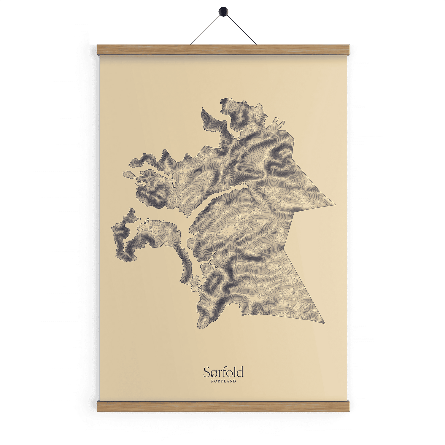 Sørfold kotekart - Sandstein