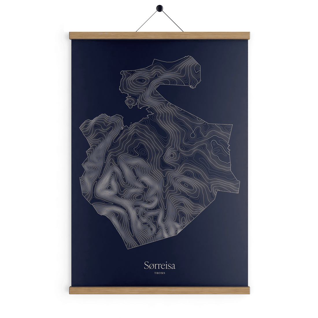 Sørreisa kotekart - Vinternatt