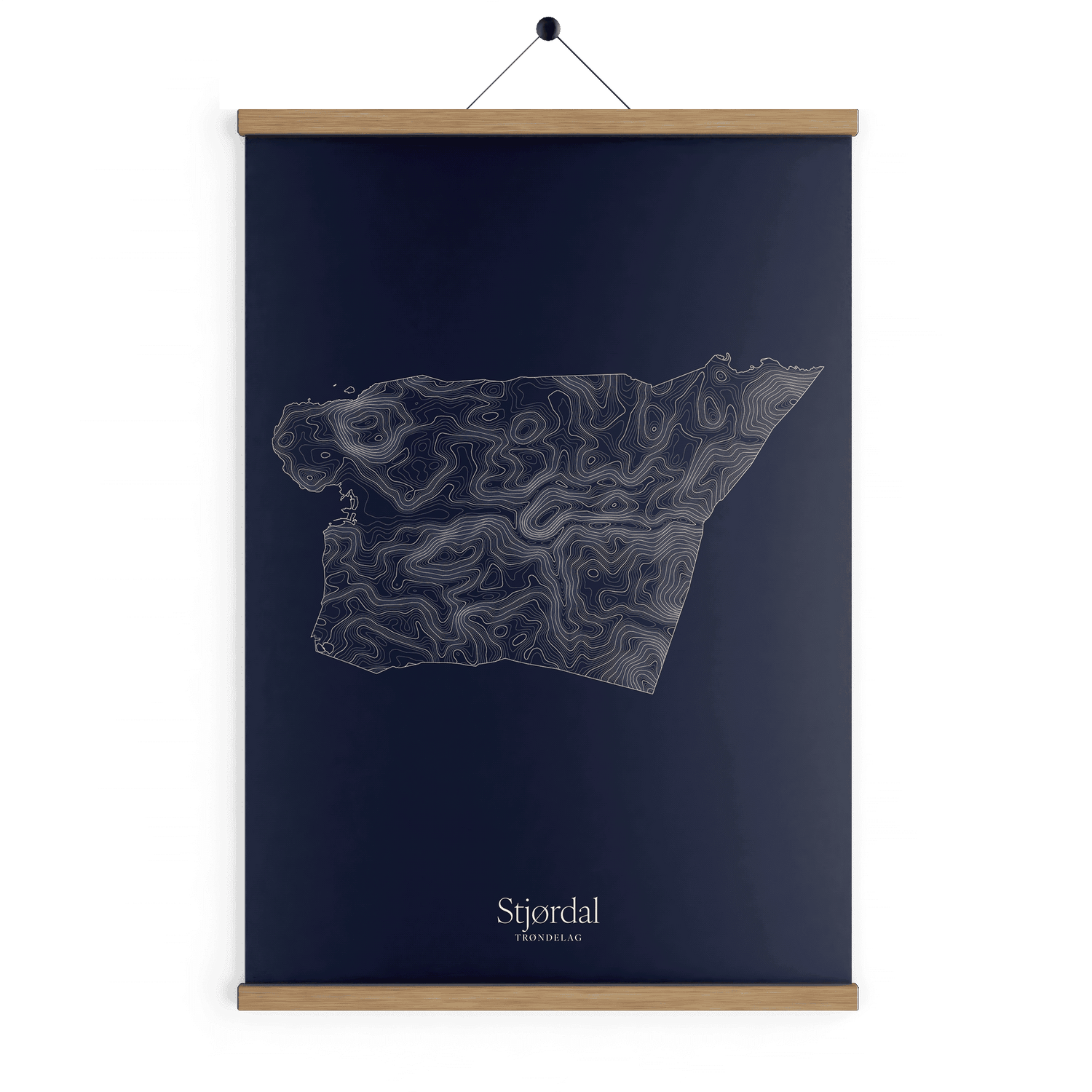Stjørdal kotekart - Vinternatt