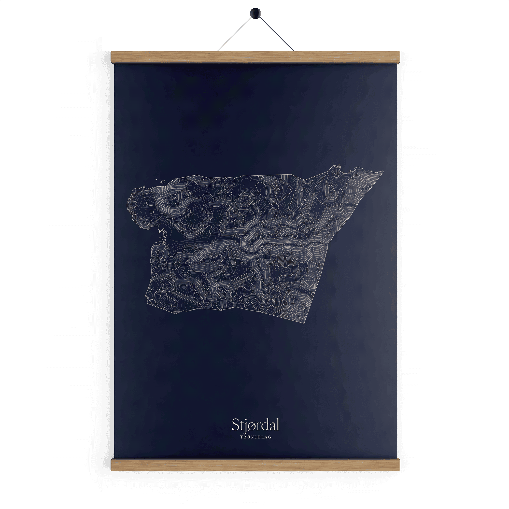 Stjørdal kotekart - Vinternatt