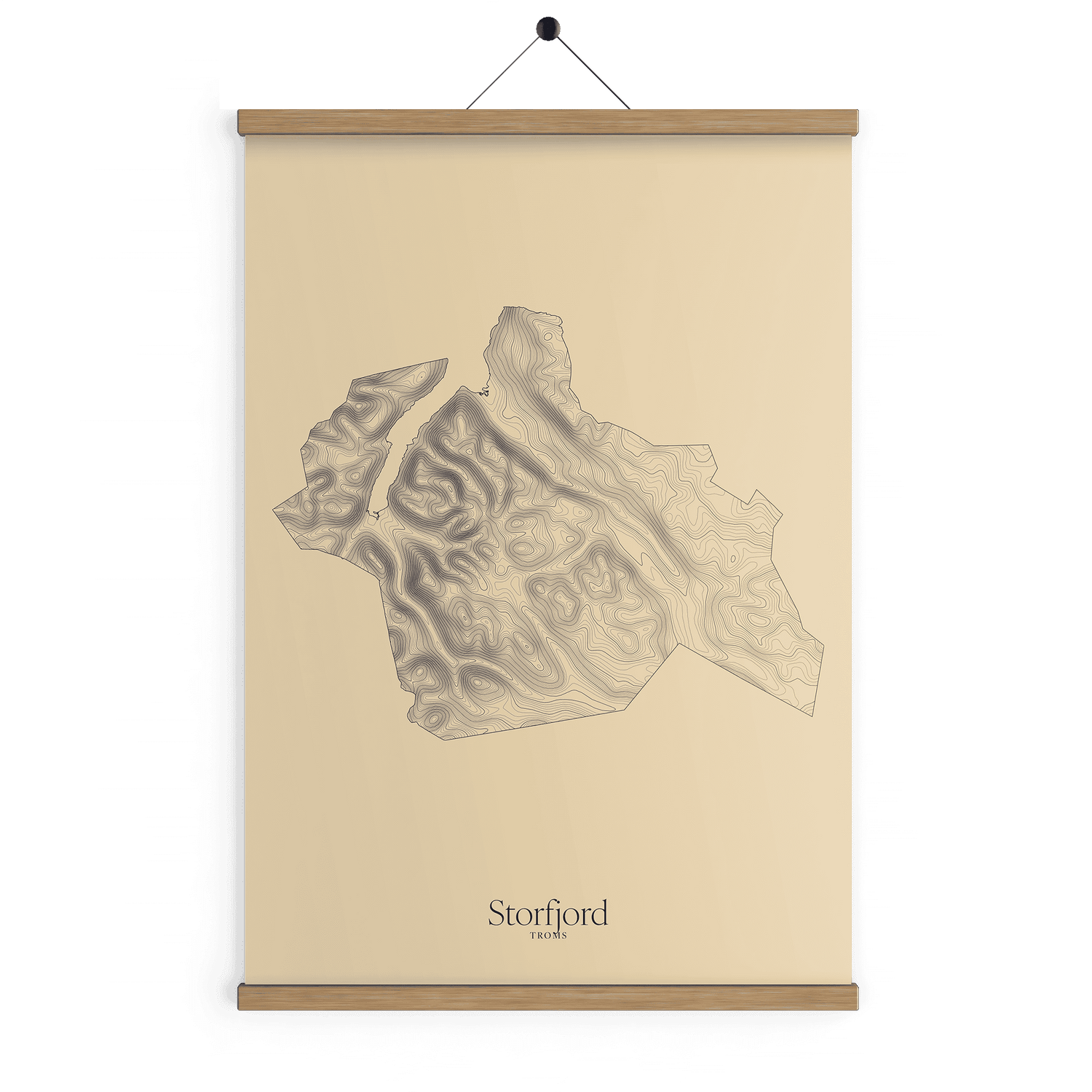 Storfjord kotekart - Sandstein