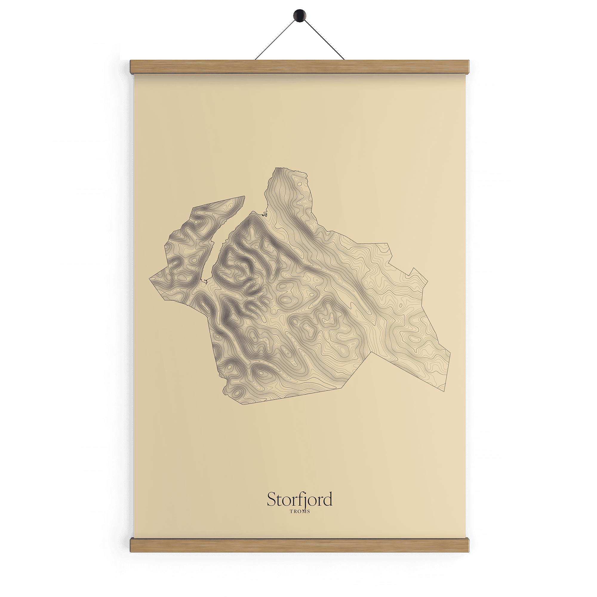 Storfjord kotekart - Sandstein