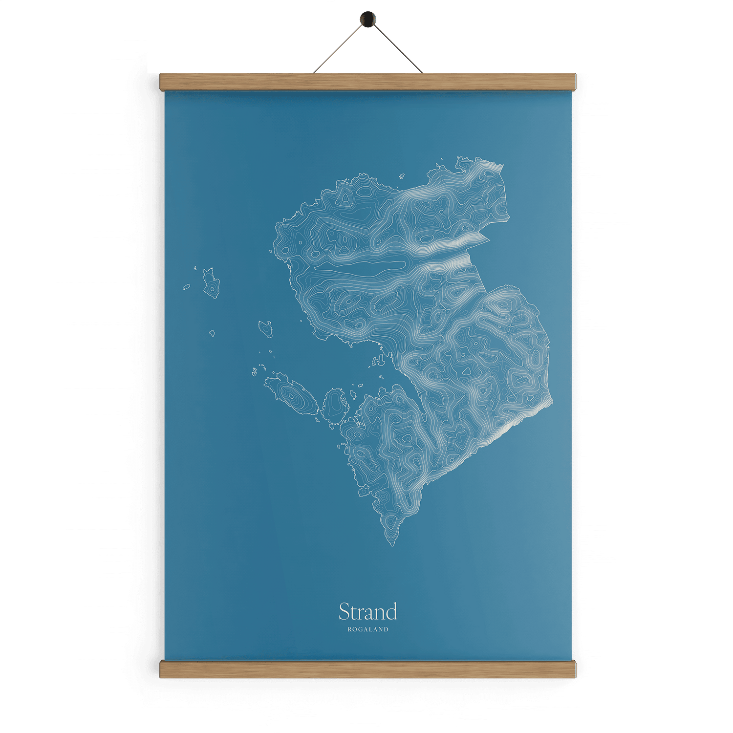 Strand kotekart - Himmelblå