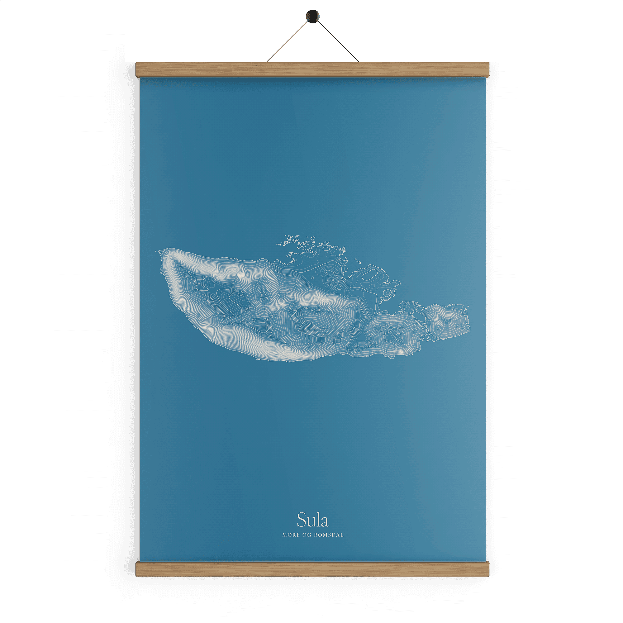 Sula kotekart - Himmelblå