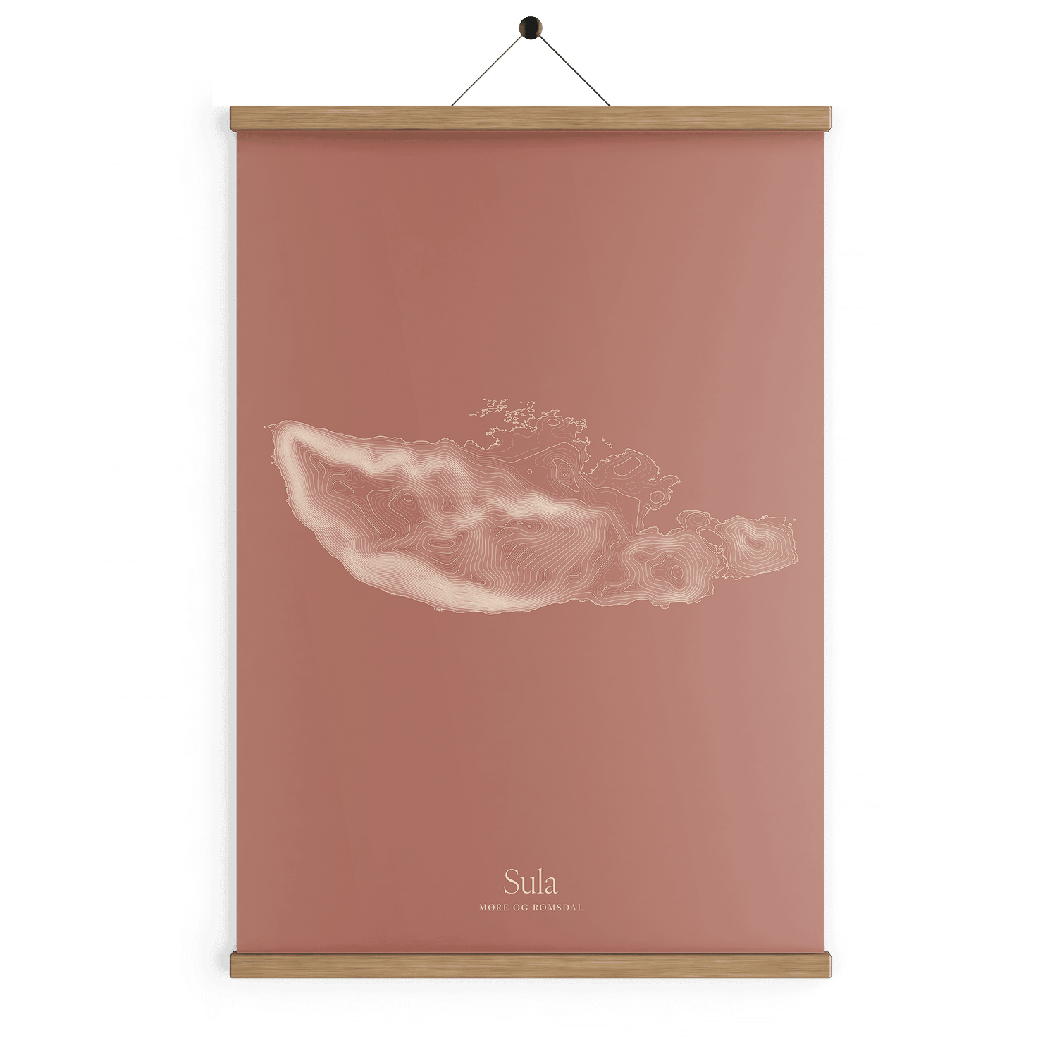 Sula kotekart - Rustrød