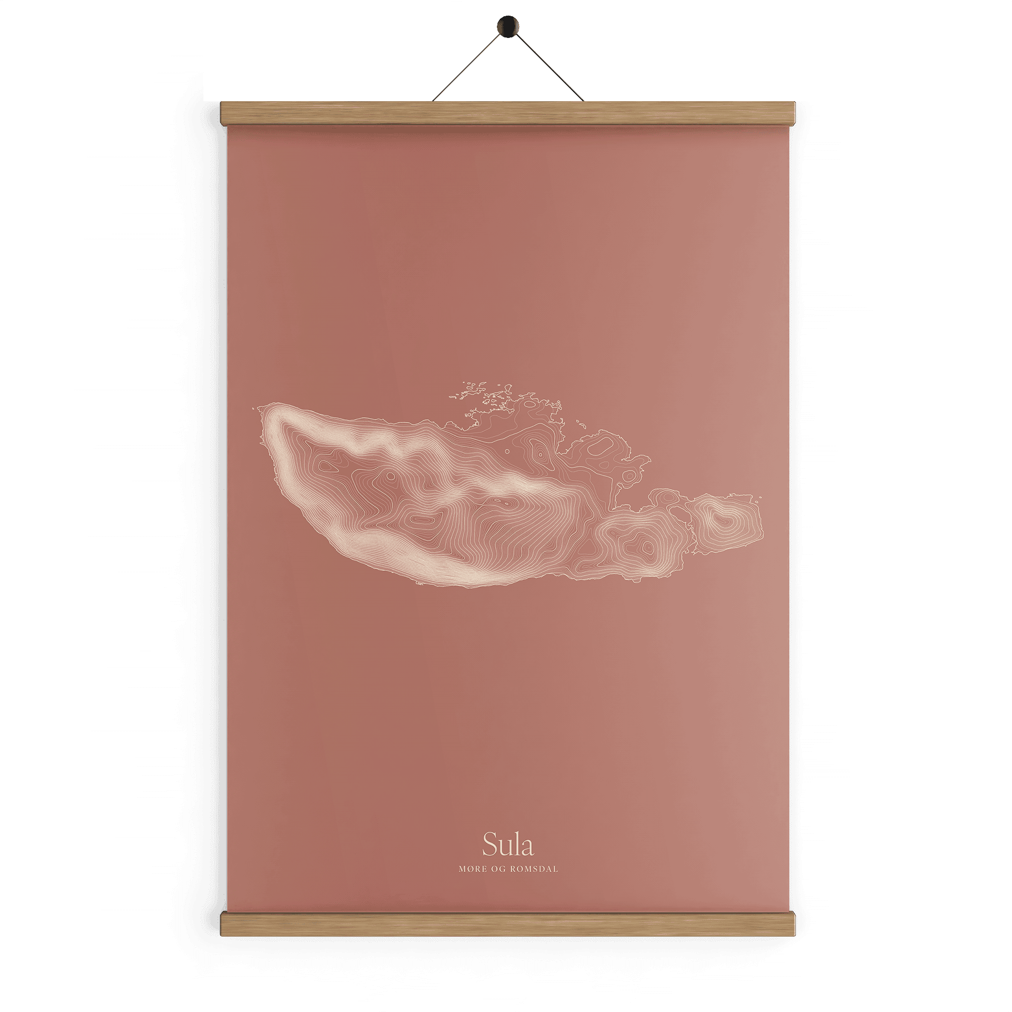 Sula kotekart - Rustrød