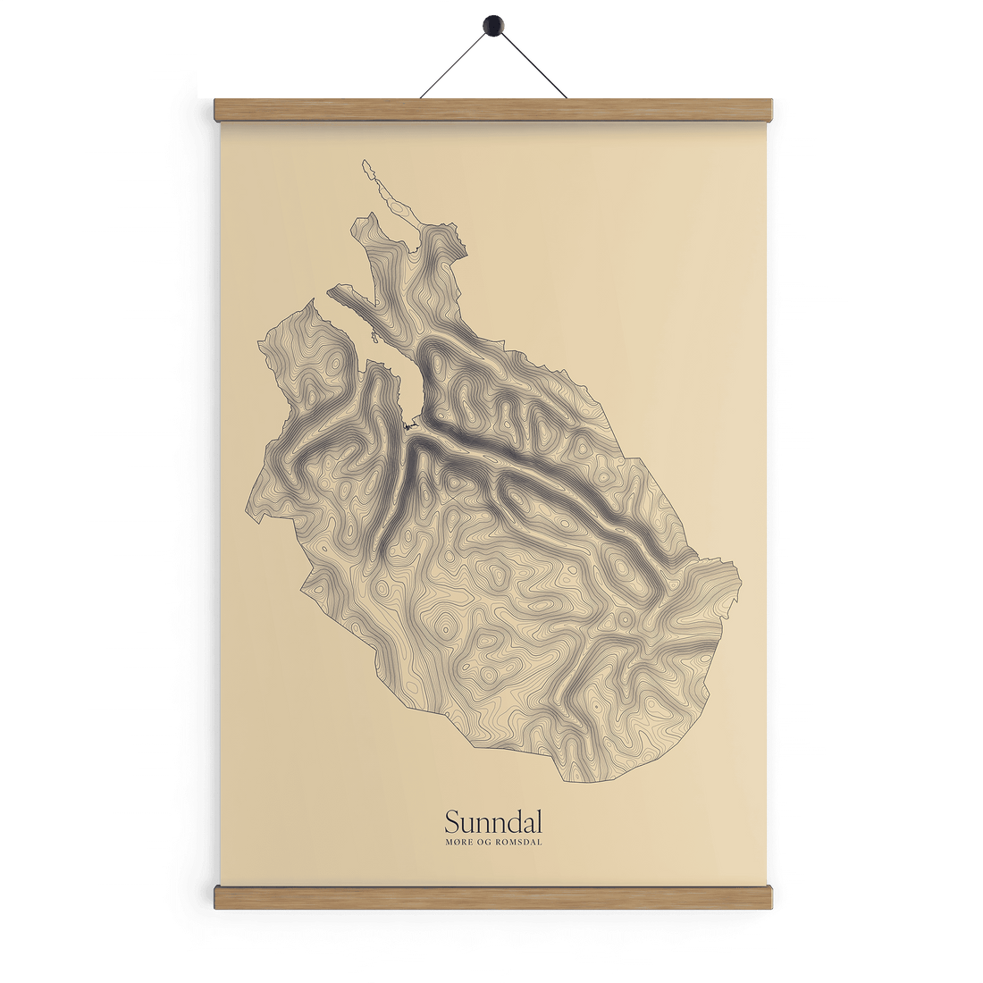 Sunndal kotekart - Sandstein