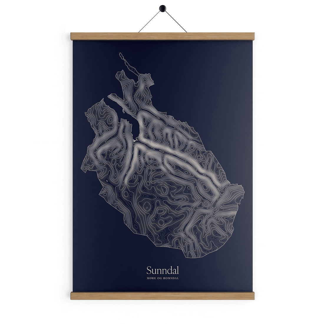 Sunndal kotekart - Vinternatt