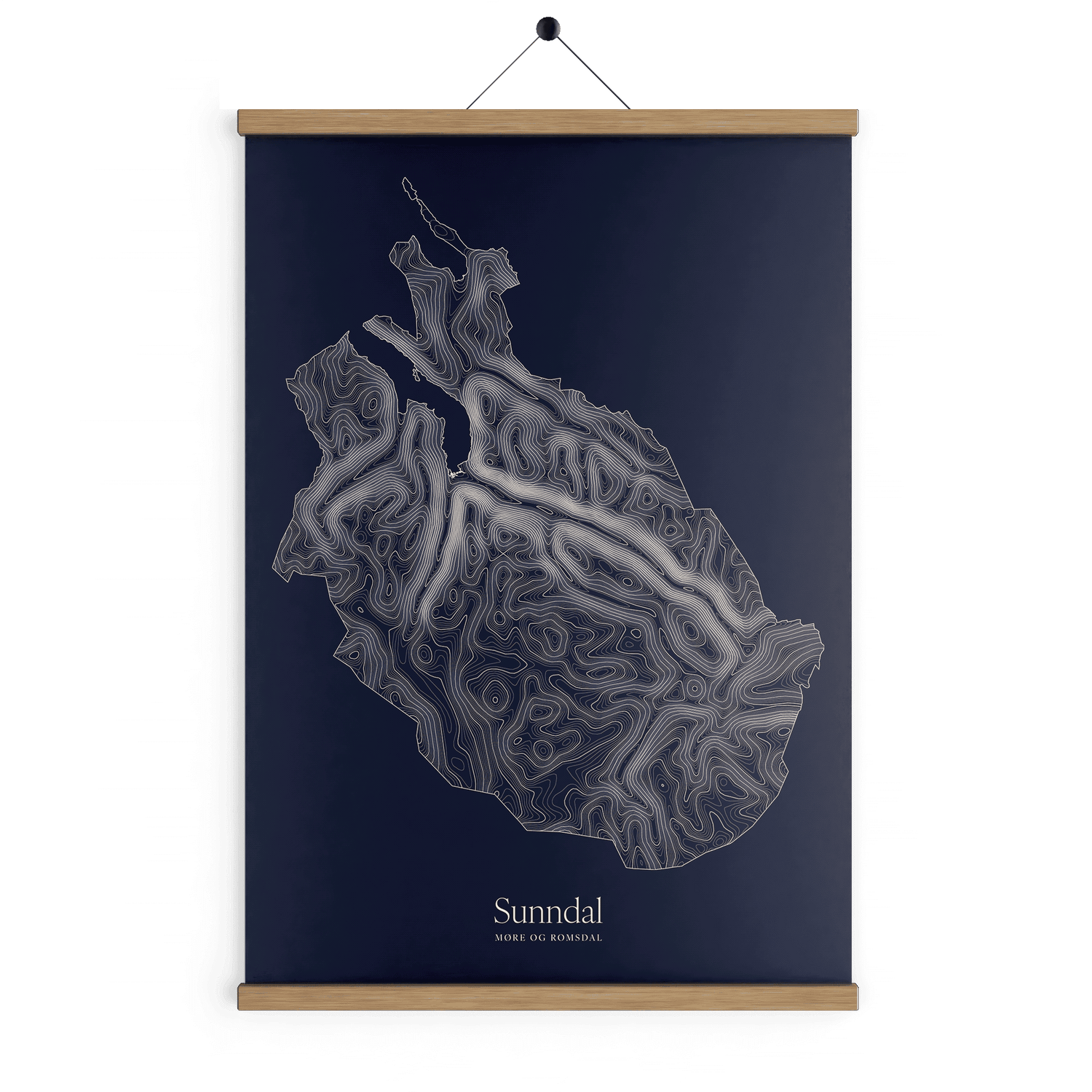 Sunndal kotekart - Vinternatt
