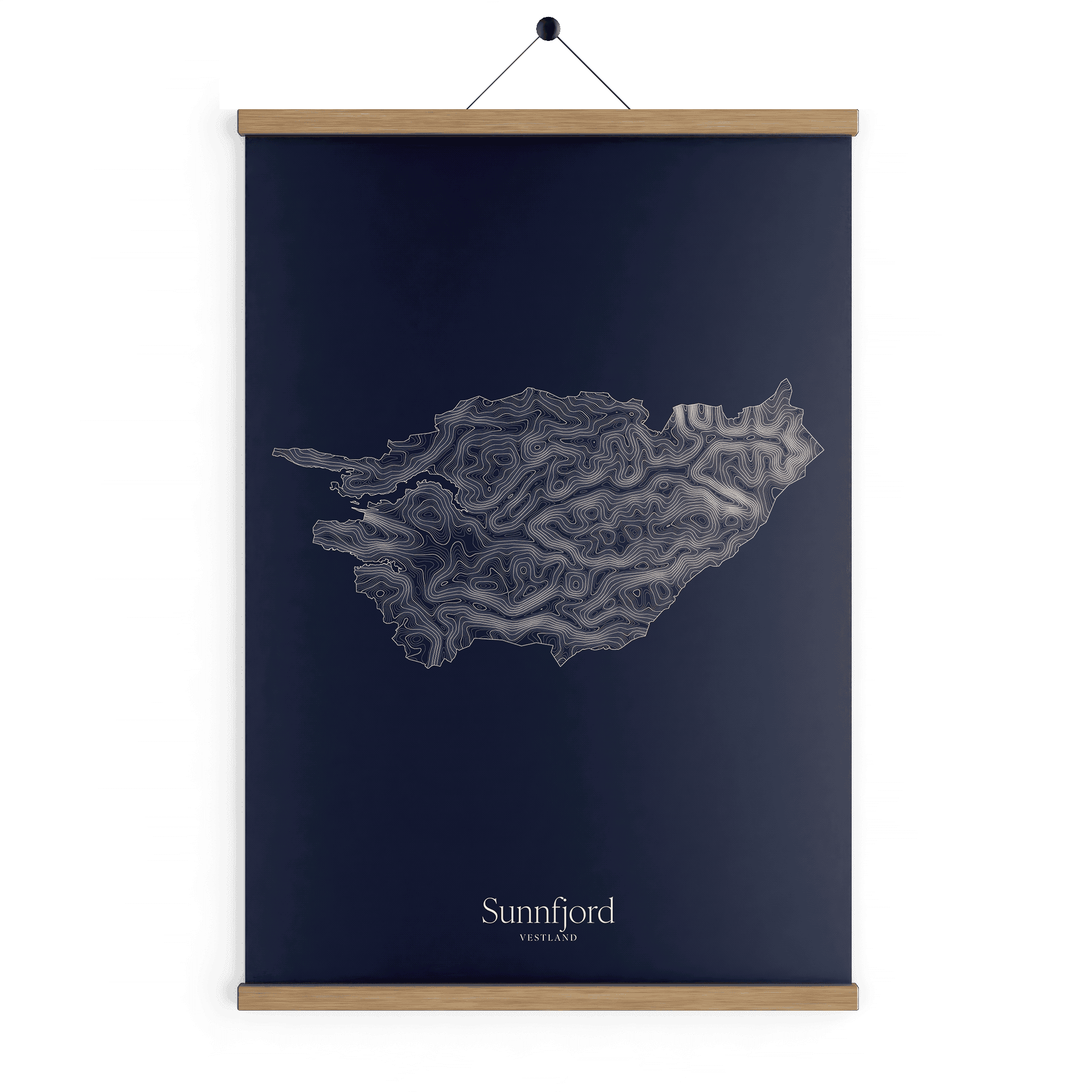 Sunnfjord kotekart - Vinternatt