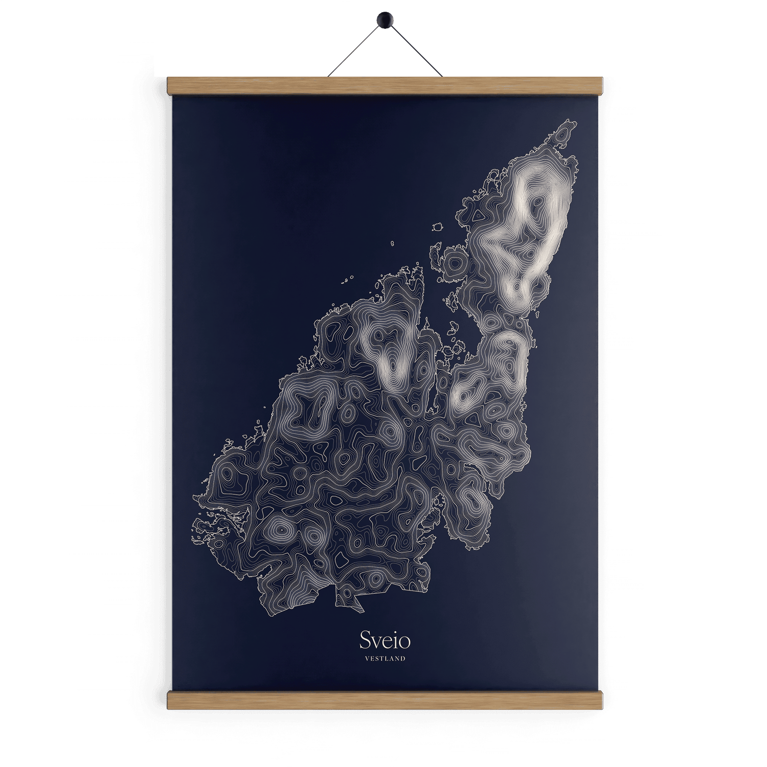 Sveio kotekart - Vinternatt