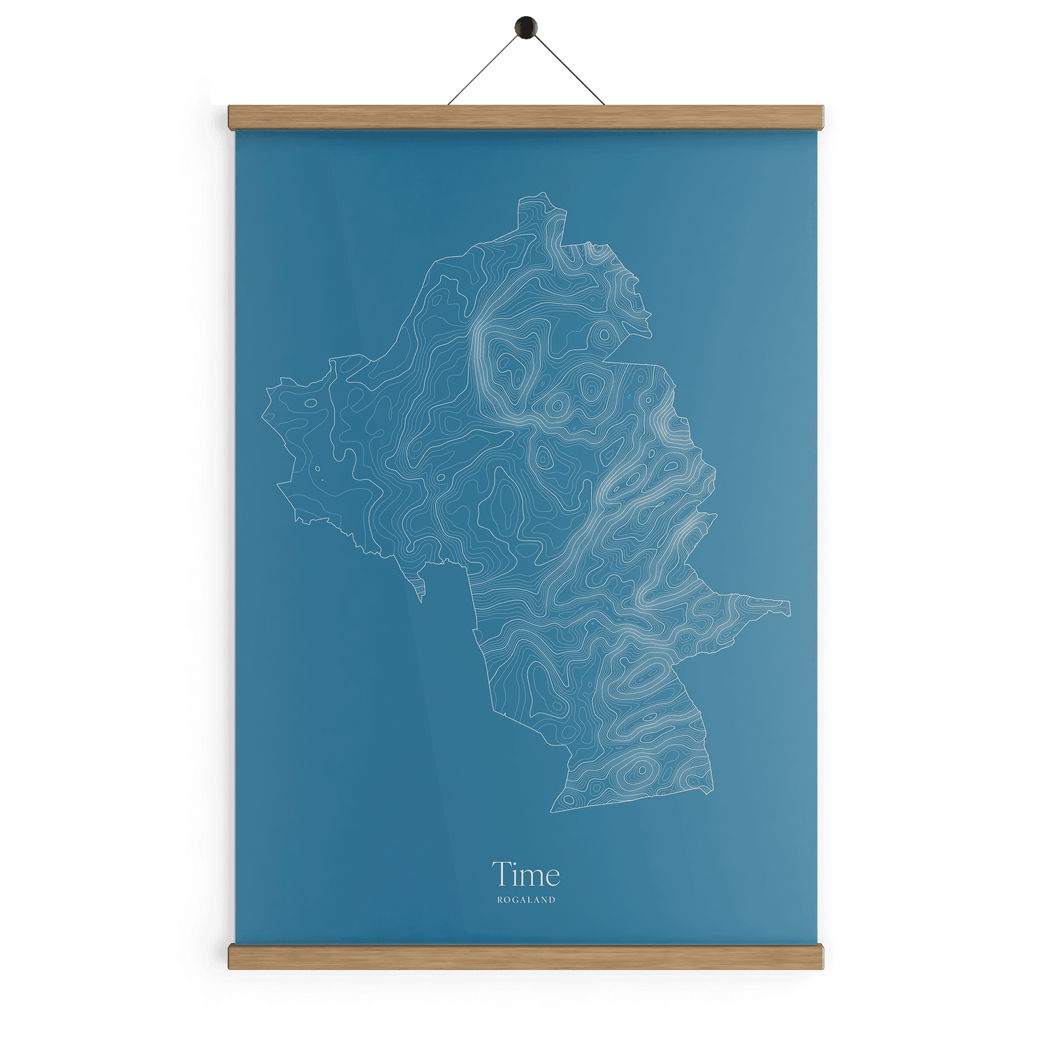 Time kotekart - Himmelblå